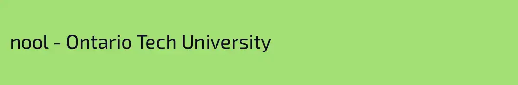 nool - Ontario Tech University